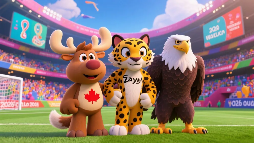 揭秘2026世界杯吉祥物：Maple、Zayu与Clutch背后的文化密码与狂欢寓意